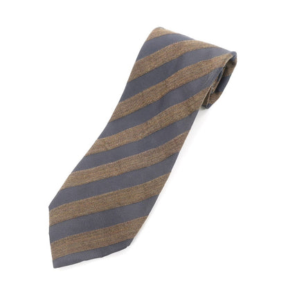 [Used] GIORGIO ARMANI striped tie
 Brown x Dark Gray [BRW] [A/W] [Condition Rank B] ​​[Men&