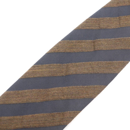 [Used] GIORGIO ARMANI striped tie
 Brown x Dark Gray [BRW] [A/W] [Condition Rank B] ​​[Men&