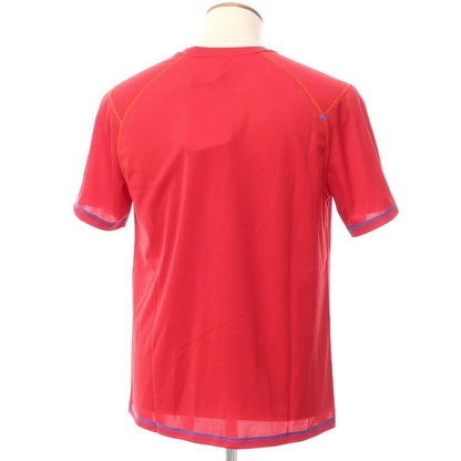 [Used] VAUDE polyester cut and sew short sleeve T-shirt red [Size 50/M] [RED] [S/S] [Condition Rank A] [Men&