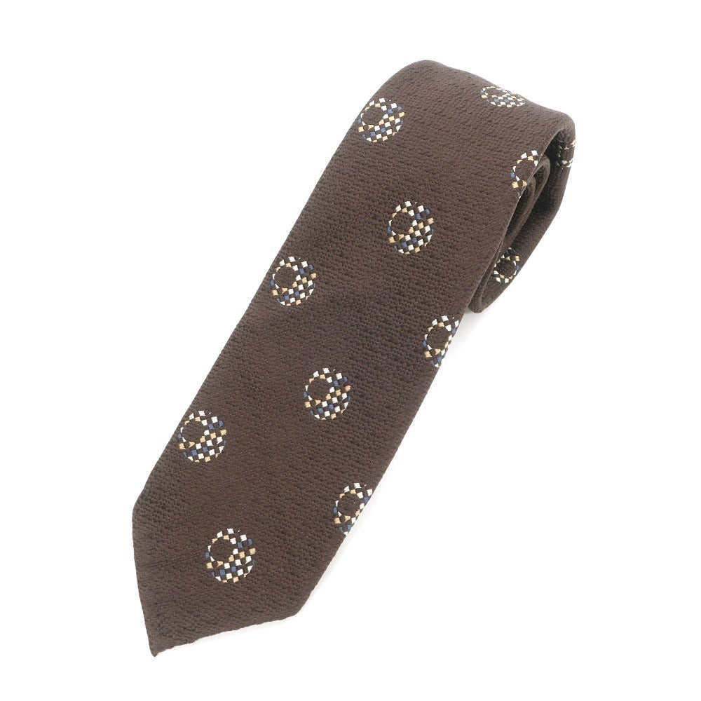 [Used] Atto Vannucci Sette Pieghe Tie Brown [BRW] [S/S/A/W] [Condition Rank B] ​​[Men&