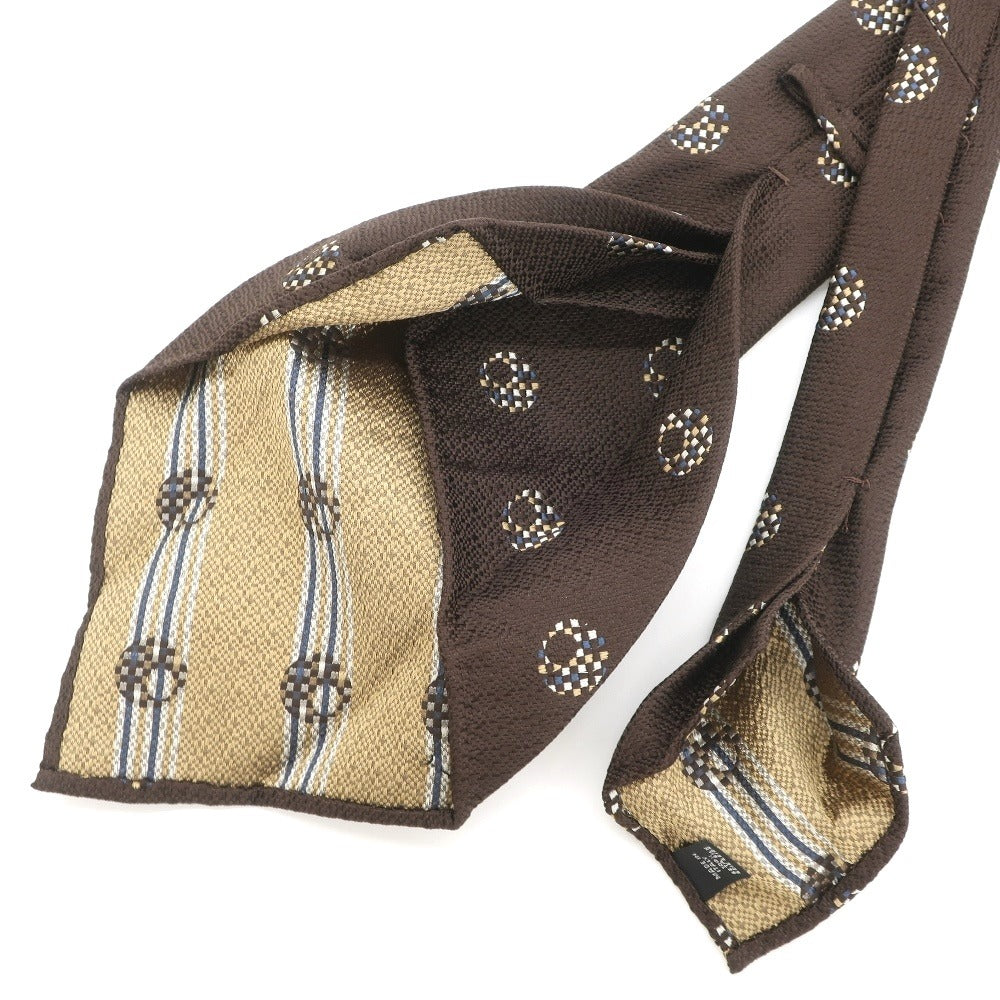 [Used] Atto Vannucci Sette Pieghe Tie Brown [BRW] [S/S/A/W] [Condition Rank B] ​​[Men&