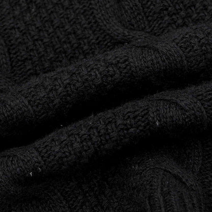 [Used] Gabriele Pasini Mid-gauge wool cable knit Black [Size S] [BLK] [A/W] [Condition Rank C] [Men&