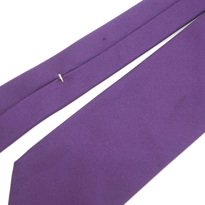 [Used] Luigi Borrelli Luxury Vintage LUIGIBORRELLI LUXURY VINTAGE Logo accent tri-fold silk tie purple [PUP] [S/S/A/W] [Condition rank B] ​​[Men&