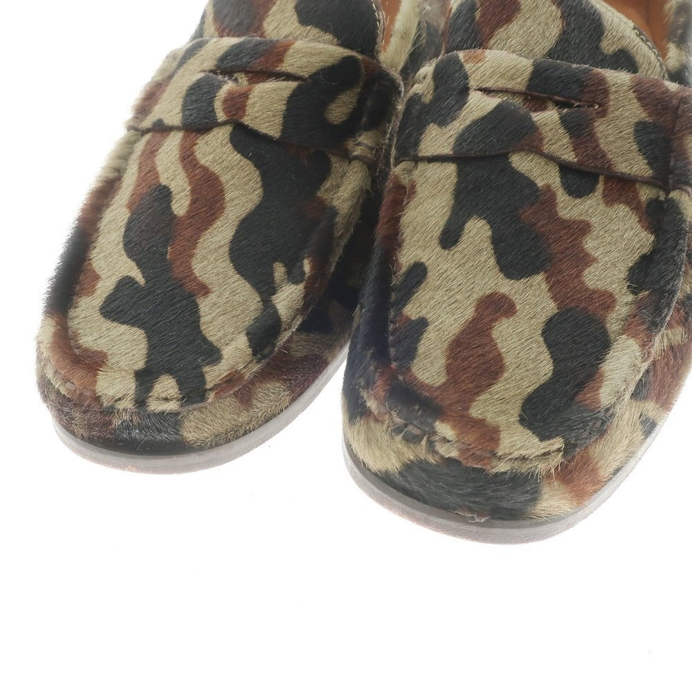 [Used] IL MOCASSINO loafers
 Moss green x brown [Size 42] [GRN] [S/S/A/W] [Condition Rank B] ​​[Men&