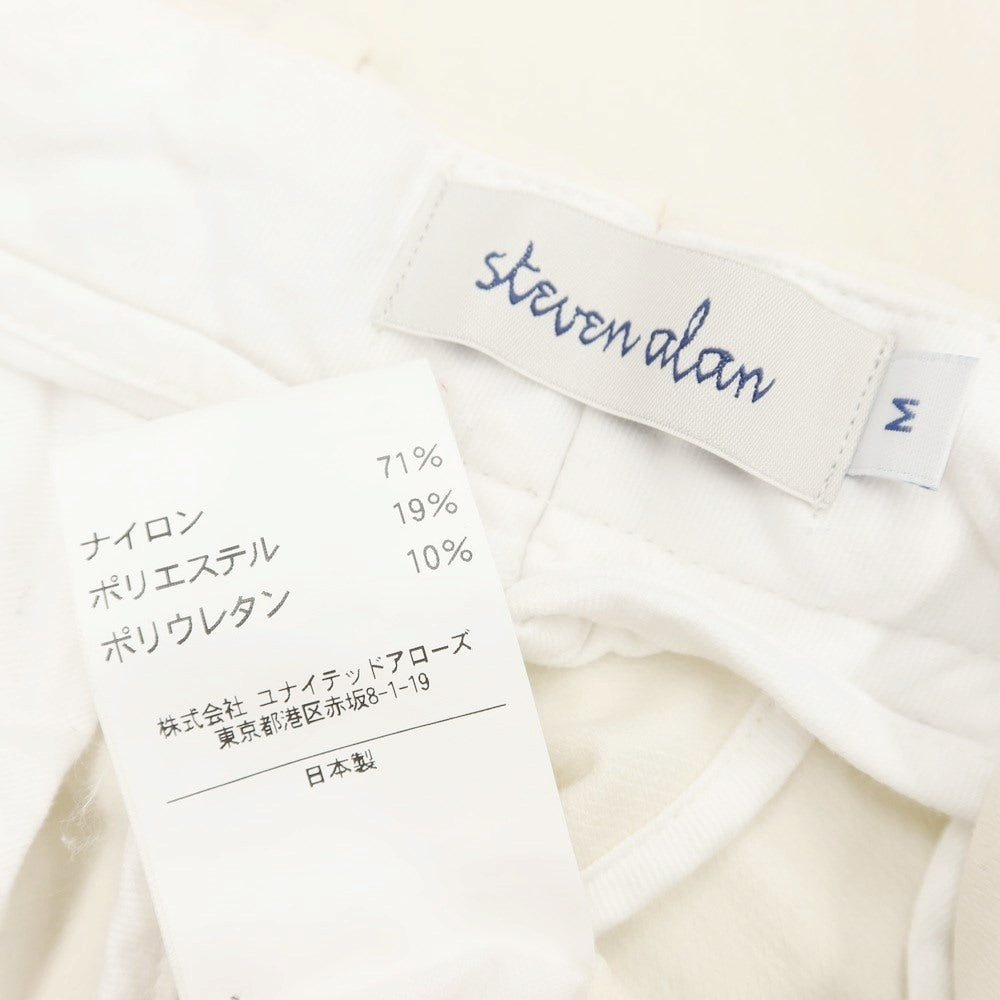 [Used] Steven Alan Stretch Nylon Polyester Slacks Pants Ivory [Size M] [WHT] [S/S] [Condition Rank C] [Men&