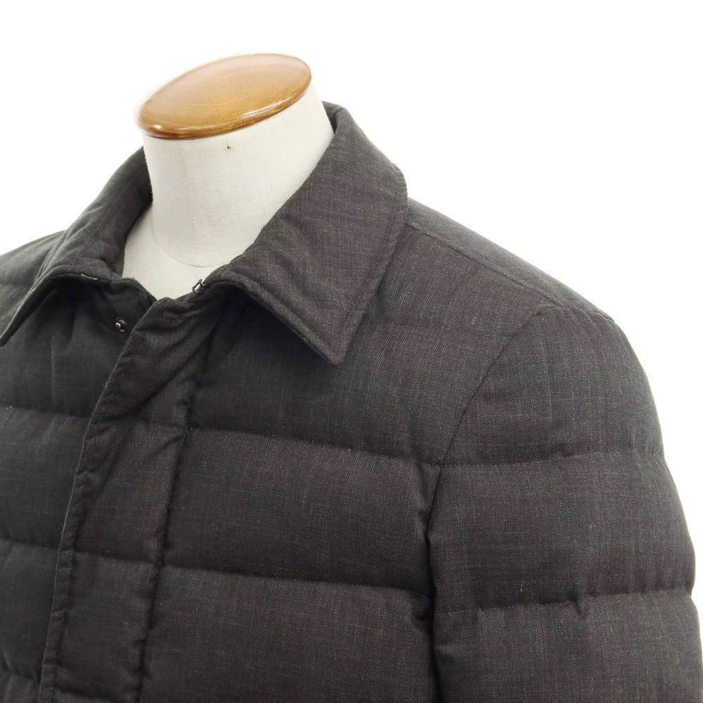 [Used] Herno Laminar polyester wool hooded down coat, dark grey [Size 46] [GRY] [A/W] [Condition Rank B] ​​[Men&