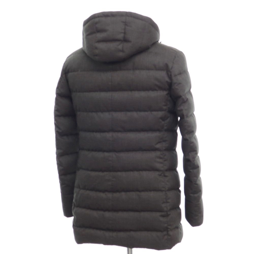 [Used] Herno Laminar polyester wool hooded down coat, dark grey [Size 46] [GRY] [A/W] [Condition Rank B] ​​[Men&