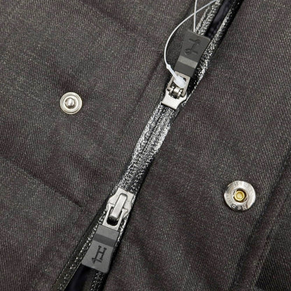 [Used] Herno Laminar polyester wool hooded down coat, dark grey [Size 46] [GRY] [A/W] [Condition Rank B] ​​[Men&