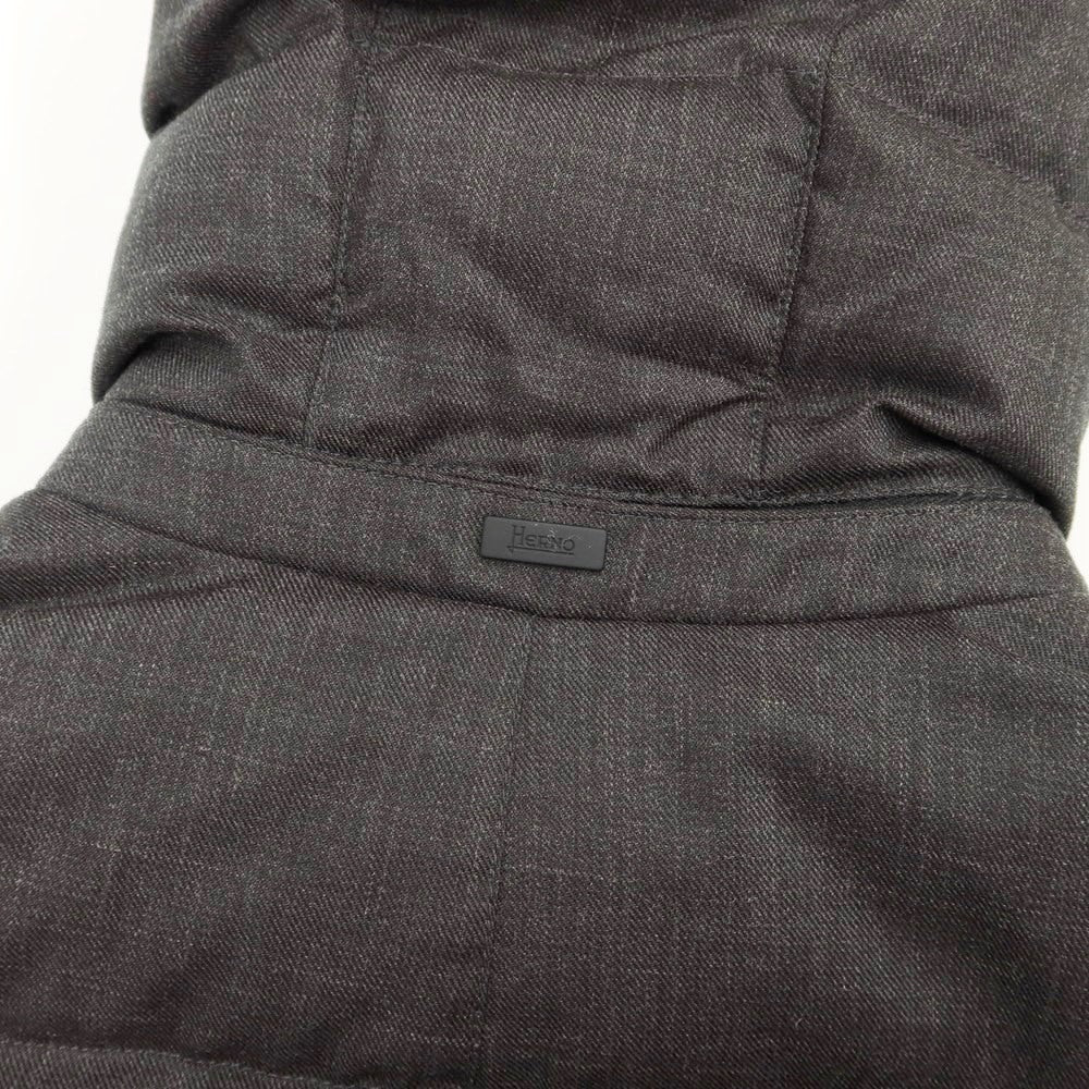 [Used] Herno Laminar polyester wool hooded down coat, dark grey [Size 46] [GRY] [A/W] [Condition Rank B] ​​[Men&
