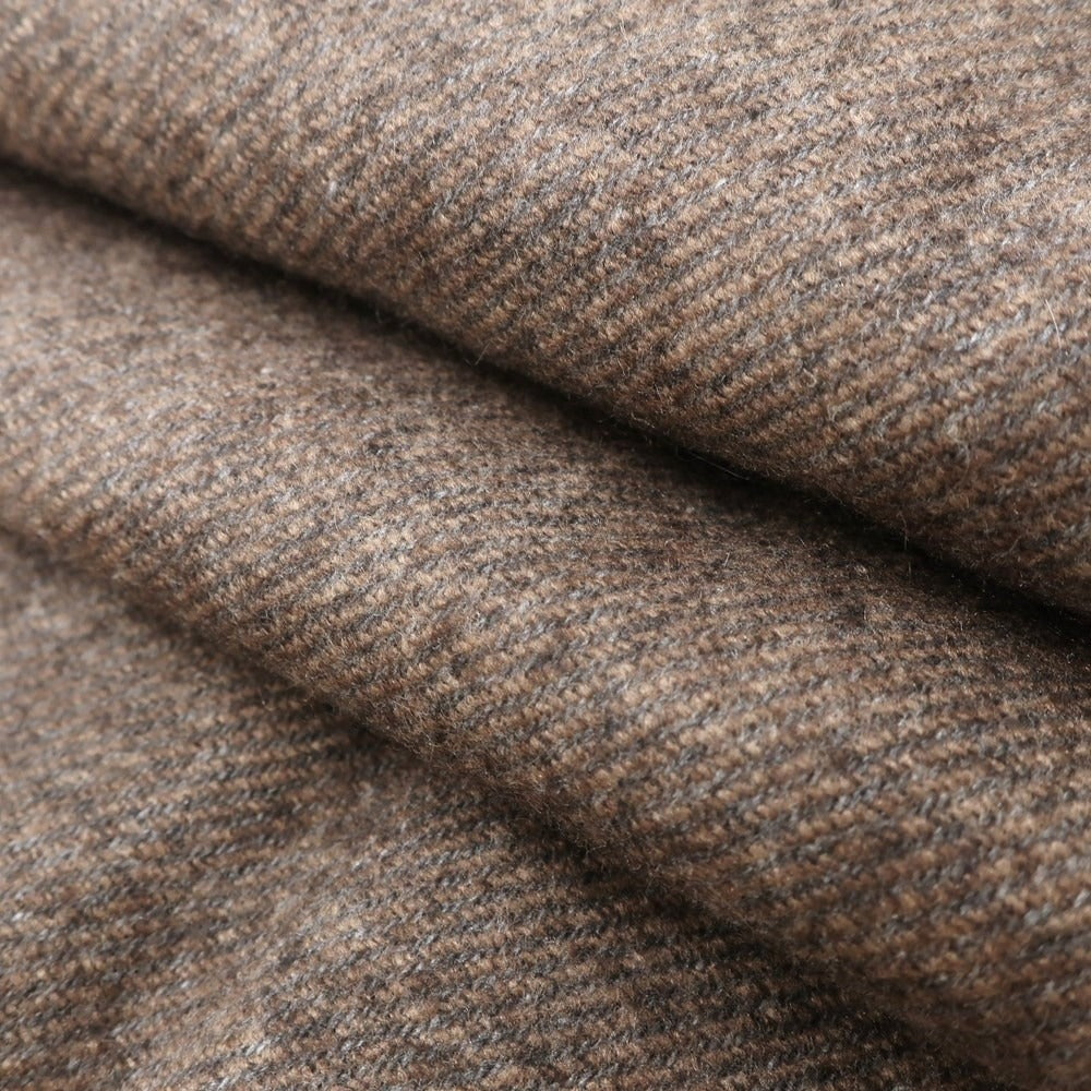 [Used] PIACENZA Silk Cashmere Check Scarf Navy x Brown [NVY] [A/W] [Condition Rank B] ​​[Men&