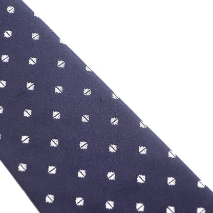 [Used] Armani Collezioni ARMANI COLLEZIONI Small Pattern Tri-Fold Silk Tie Navy [NVY] [S/S/A/W] [Condition Rank B] ​​[Men&