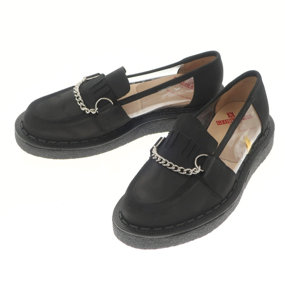 [Used] [Unused] PHINGERIN Loafers
 Black x Clear [Size 8 1/2] [BLK] [S/S/A/W] [Condition Rank S] [Men&