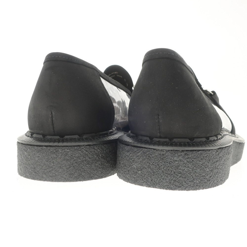 [Used] [Unused] PHINGERIN Loafers
 Black x Clear [Size 8 1/2] [BLK] [S/S/A/W] [Condition Rank S] [Men&