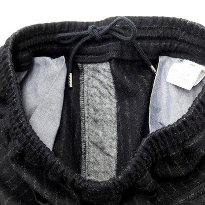 [Used] THE GIGI Wool Nylon Chalk Stripe 2 Button Suit Black x Light Gray [Size 48] [BLK] [A/W] [Condition Rank A] [Men&