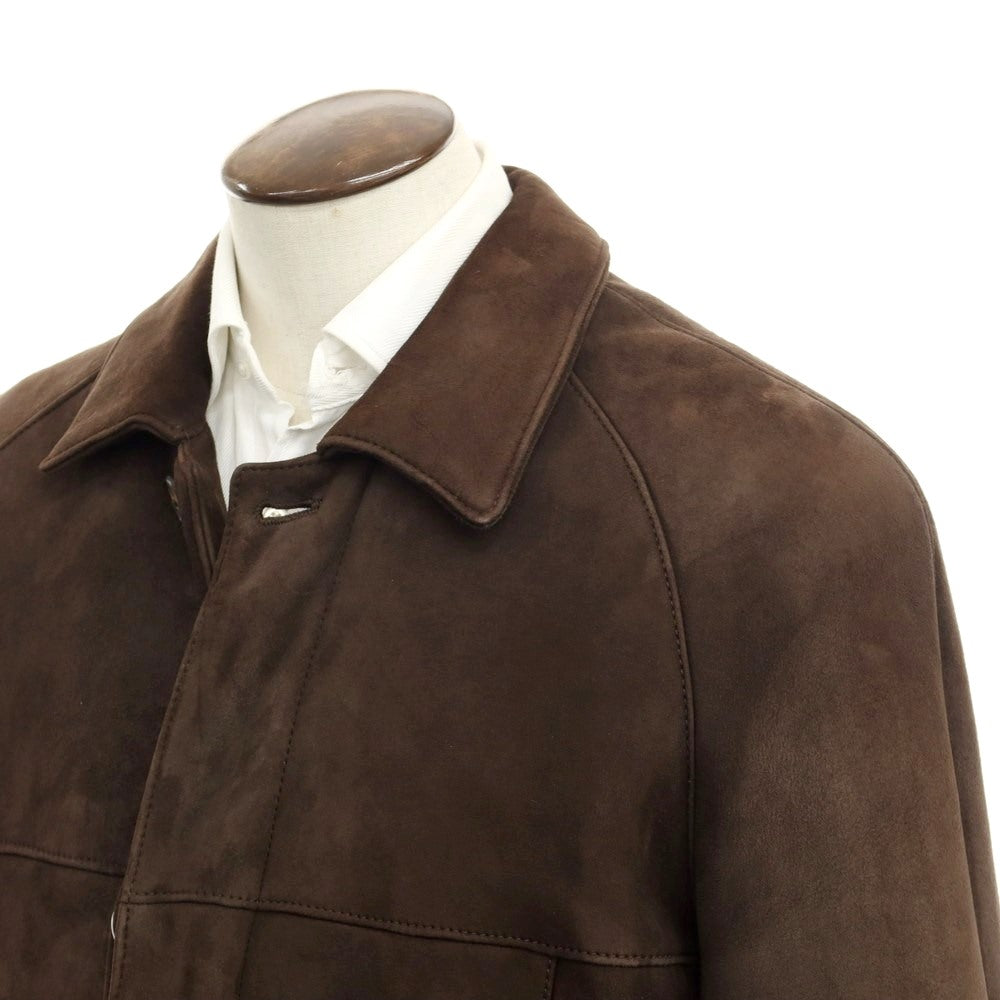 [Used] Brioni Balmacaan coat
 Dark brown [Size M/50] [BRW] [A/W] [Condition rank B] ​​[Men&