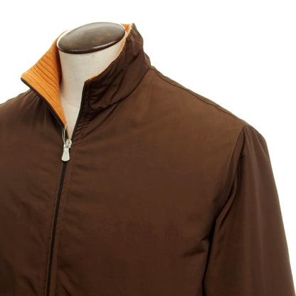 [Used] FEDELI nylon cashmere knit padded blouson brown x orange [Size L] [BRW] [A/W] [Condition Rank B] ​​[Men&