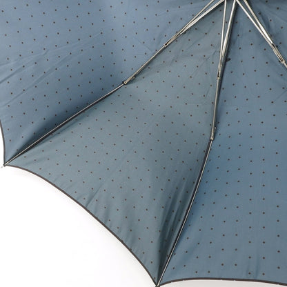 [Used] Maglia Francesco Polka dot folding umbrella Brown x light blue [BRW] [S/S/A/W] [Condition rank B] ​​[Men&