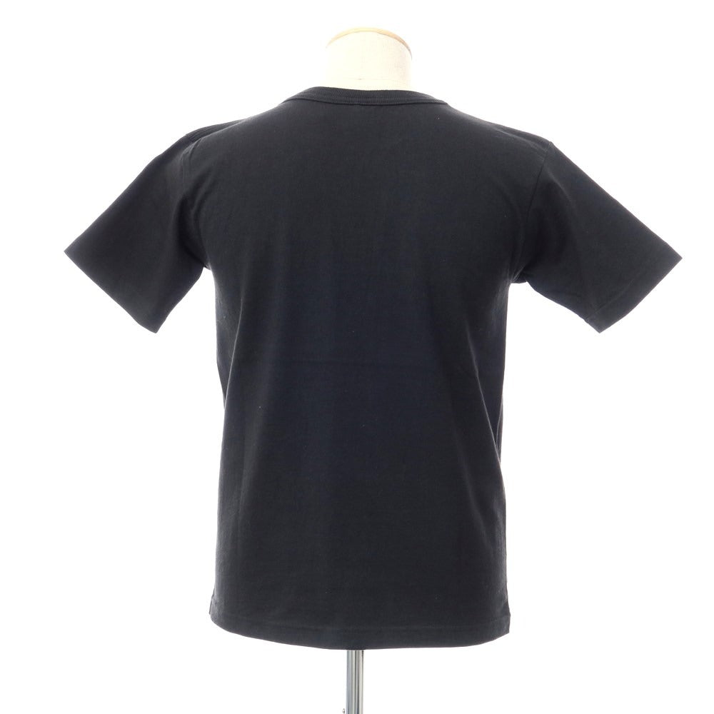 [Used] Champion T1011 Heavy Cotton Print Sleeve T-Shirt Black [Size SMALL] [BLK] [S/S] [Condition Rank B] ​​[Men&