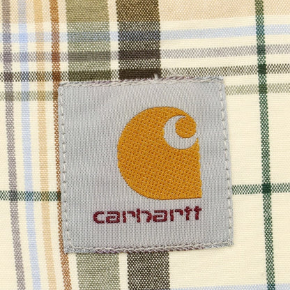 [Used] Carhartt Cotton Check Swing Top Blouson Ivory x Beige x Gray [Size L] [WHT] [S/S] [Condition Rank B] ​​[Men&