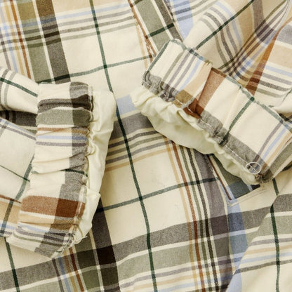 [Used] Carhartt Cotton Check Swing Top Blouson Ivory x Beige x Gray [Size L] [WHT] [S/S] [Condition Rank B] ​​[Men&
