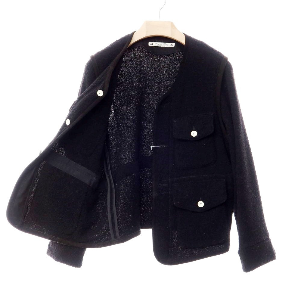 [Used] SASQUATCHfabrix. No-collar jacket
 Black [Size M] [BLK] [A/W] [Condition Rank B] ​​[Men&