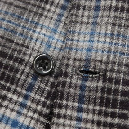 [Used] [Unused] Pendleton Cotton Flannel Check Open Collar Shirt Gray x Blue [Size S] [GRY] [A/W] [Condition Rank S] [Men&