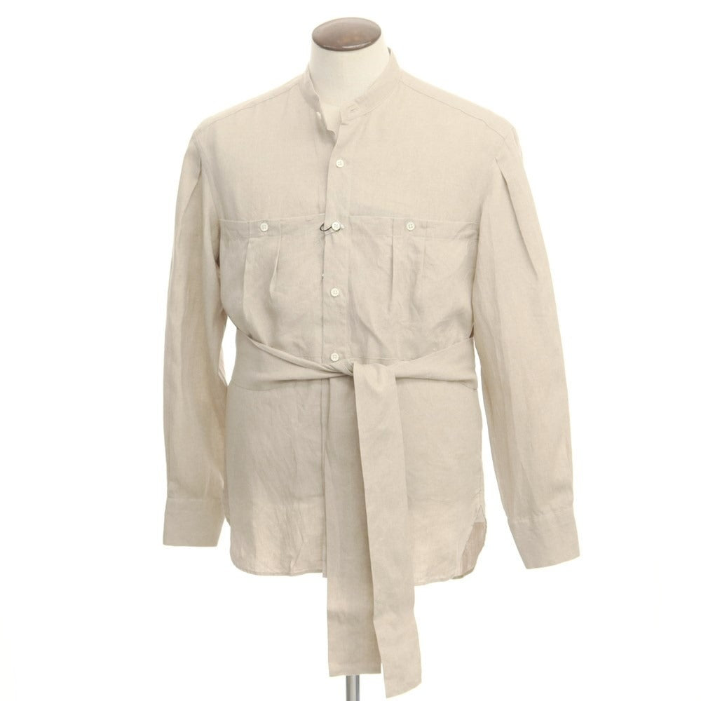 [Used] [Unused] by H casual shirt
 Sand beige [Size 3] [BEI] [S/S] [Condition rank S] [Men&