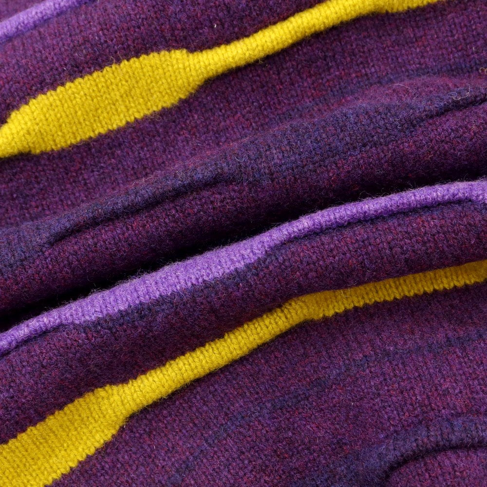 [Used] [Unused] NAPA BY MARTINE ROSE Pullover Knit
 Purple x Yellow [Size L] [PUP] [A/W] [Condition Rank S] [Men&