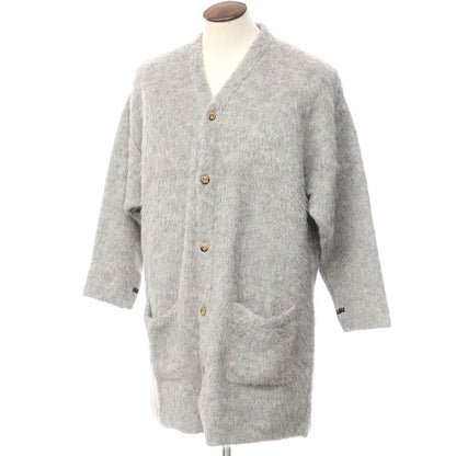 [Used] Inoue Brothers THE INOUE BROTHERS WISM special order cotton alpaca long cardigan gray [size not specified (L size)] [GRY] [A/W] [Condition rank B] ​​[Men&