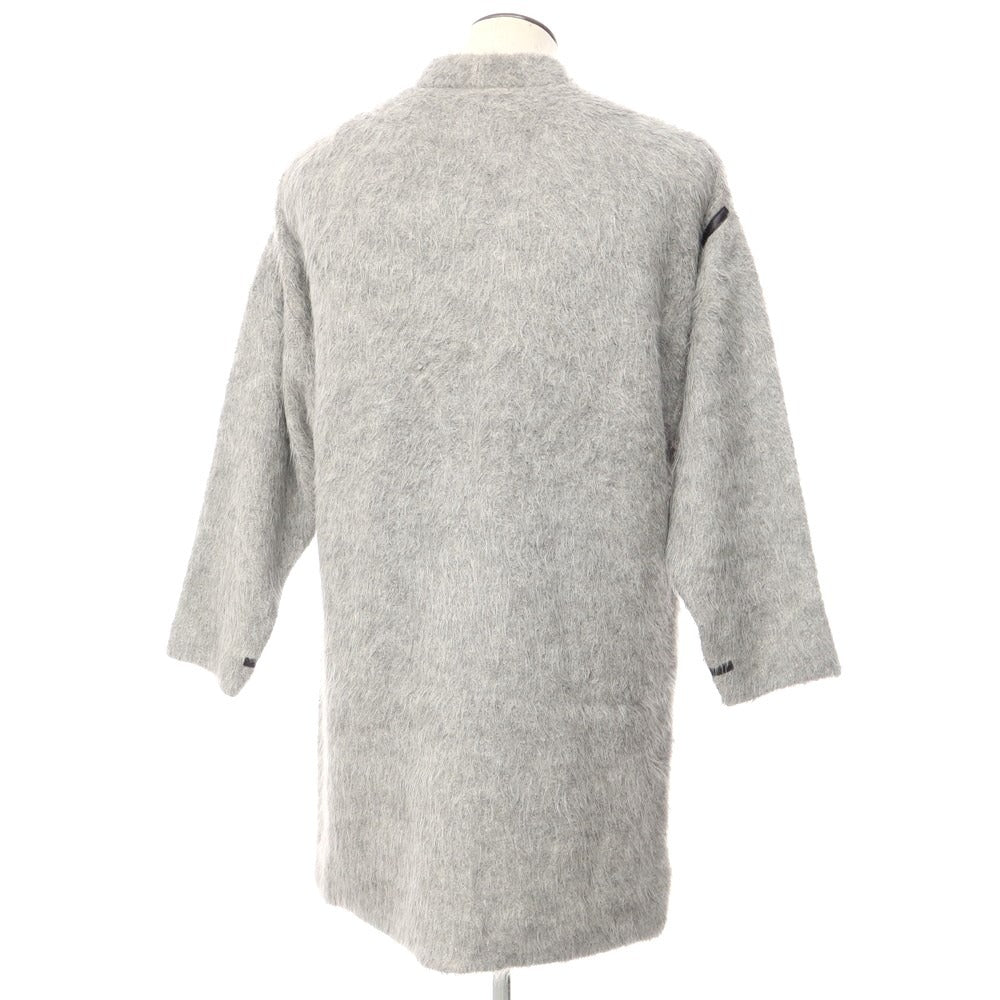 [Used] Inoue Brothers THE INOUE BROTHERS WISM special order cotton alpaca long cardigan gray [size not specified (L size)] [GRY] [A/W] [Condition rank B] ​​[Men&