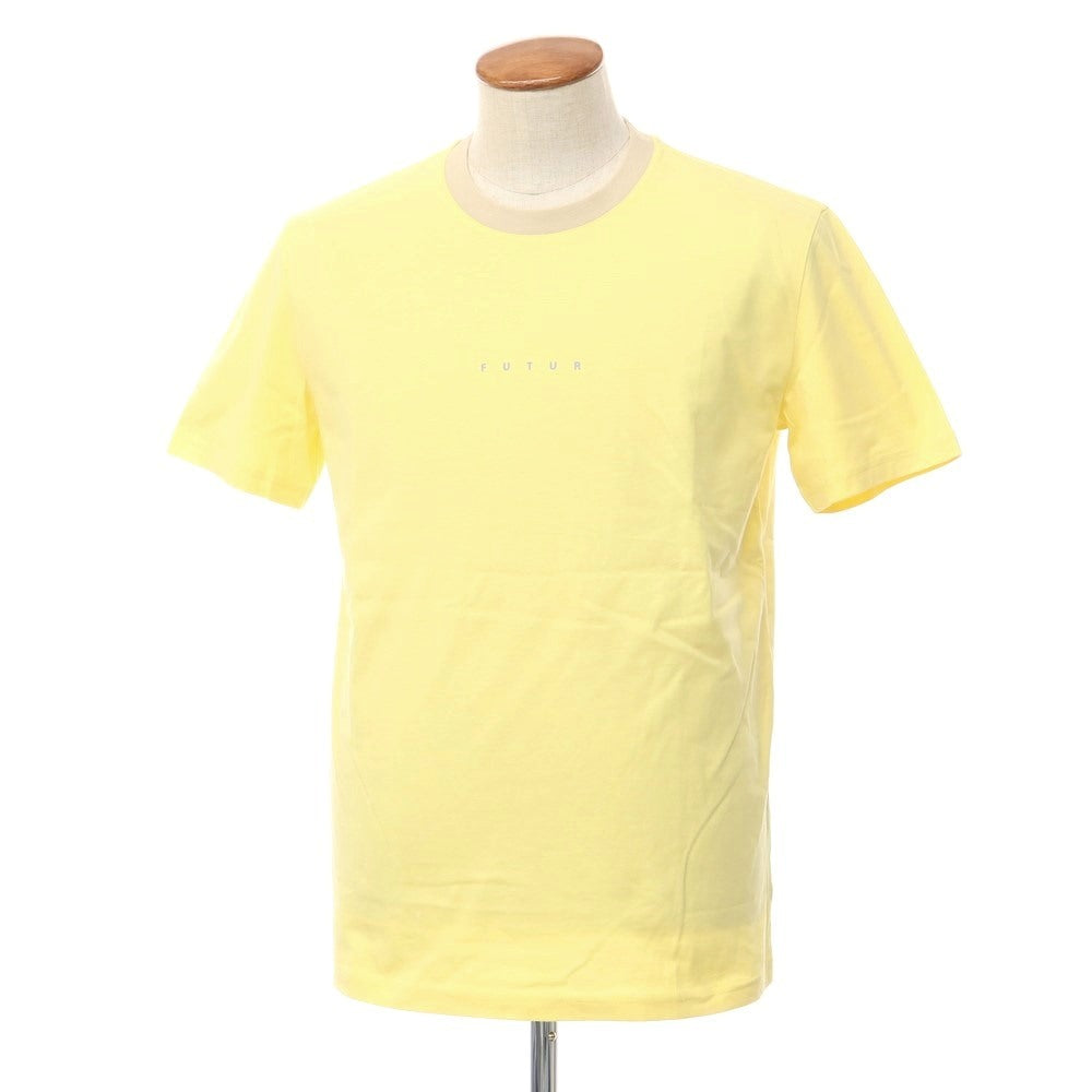 [Used] [Unused] Future FUTUR MONKEYTIME special order short-sleeved T-shirt
 Yellow x Beige [Size M] [YEL] [S/S] [Condition Rank S] [Men&