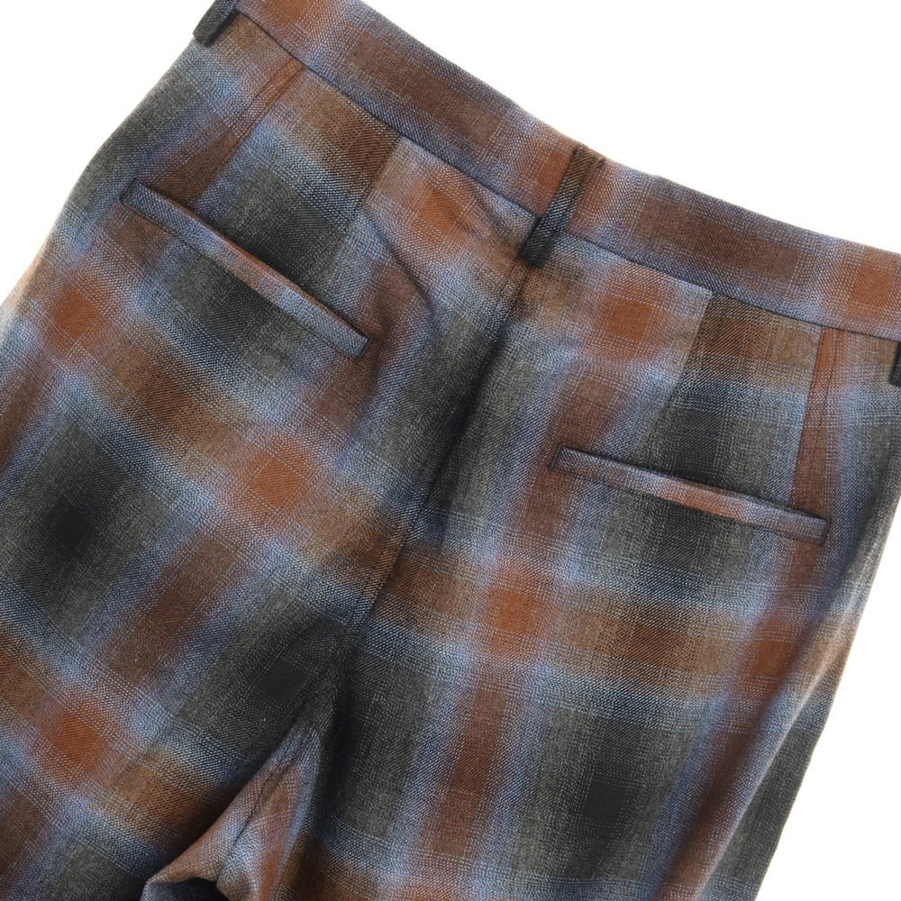 [Used] [Unused] Chino CINOH Casual Slacks Pants
 Brown x Black [Size 46] [BRW] [A/W] [Condition Rank S] [Men&