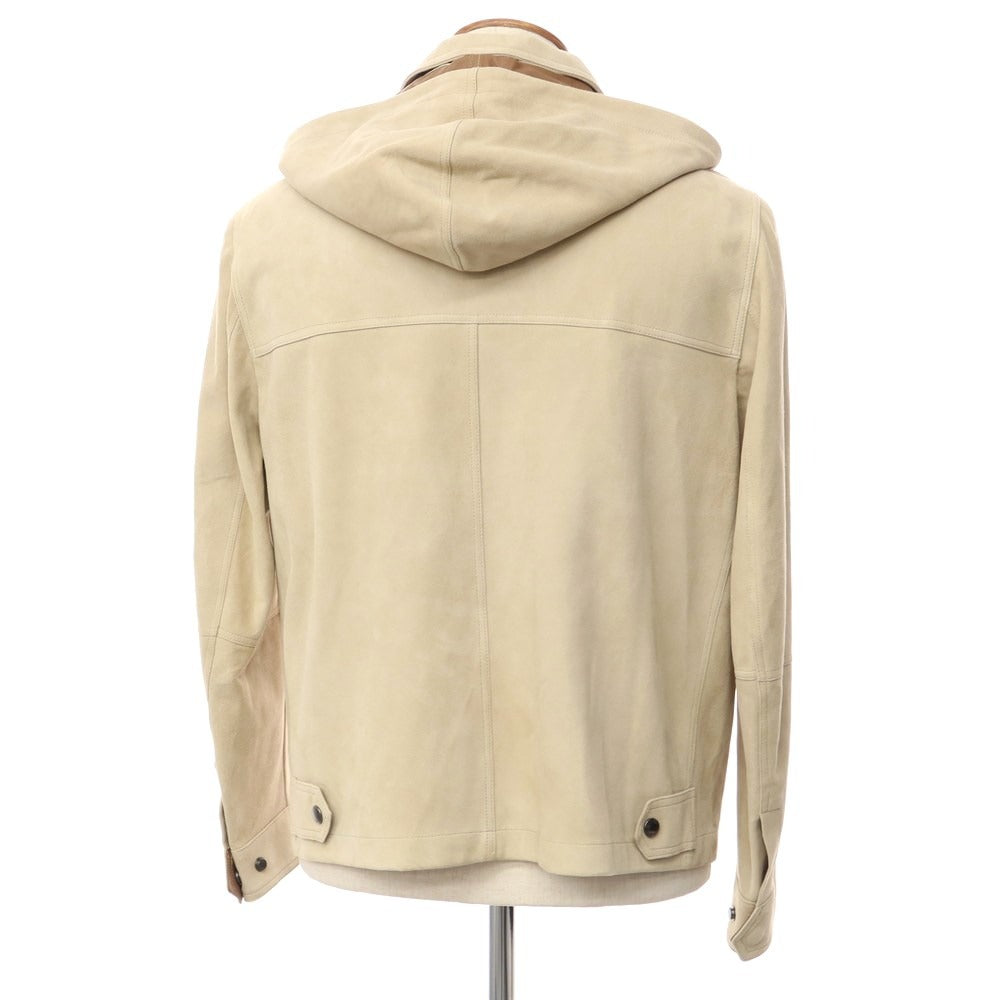 [Used] EMMETI Goatskin Suede Safari Jacket Blouson Beige [Size 46] [BEI] [A/W] [Condition Rank B] ​​[Men&