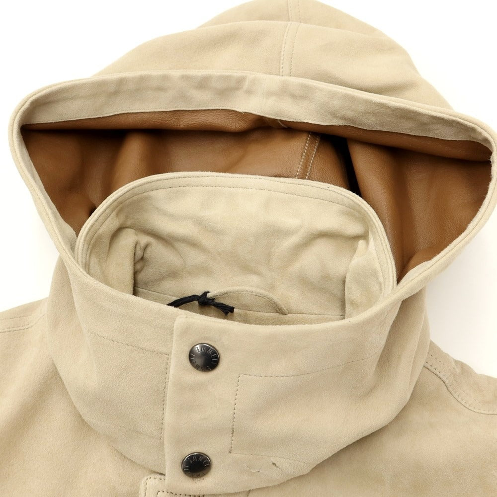 [Used] EMMETI Goatskin Suede Safari Jacket Blouson Beige [Size 46] [BEI] [A/W] [Condition Rank B] ​​[Men&