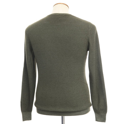 [Used] Heritage wool crew neck knit, olive [Size S/48] [GRN] [A/W] [Condition Rank B] ​​[Men&