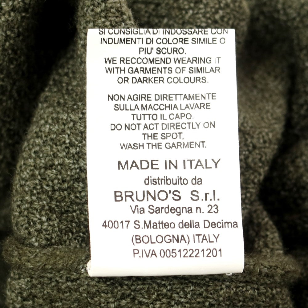 [Used] Heritage wool crew neck knit, olive [Size S/48] [GRN] [A/W] [Condition Rank B] ​​[Men&