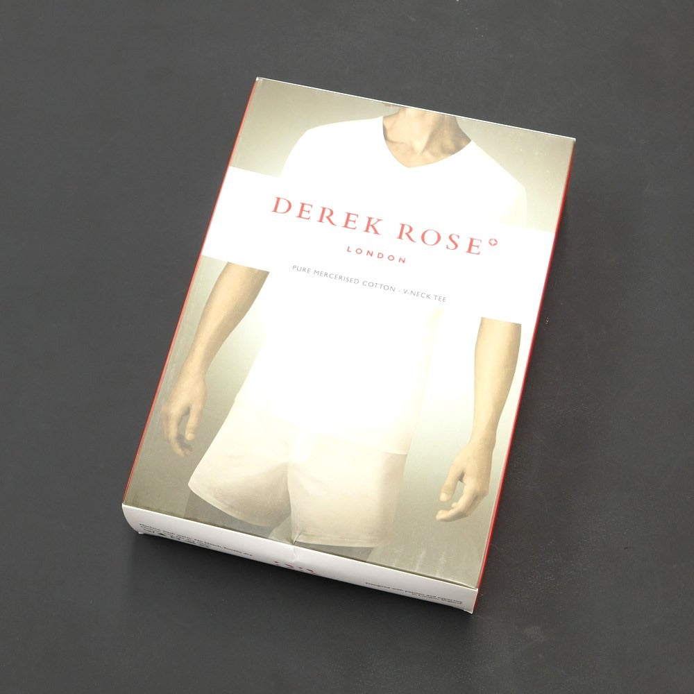 【中古】【未使用】デレク ローズ Derek Rose 半袖Ｔシャツ
 ブラック【サイズL】【BLK】【S/S】【状態ランクS】【メンズ】
【769595】 CPD