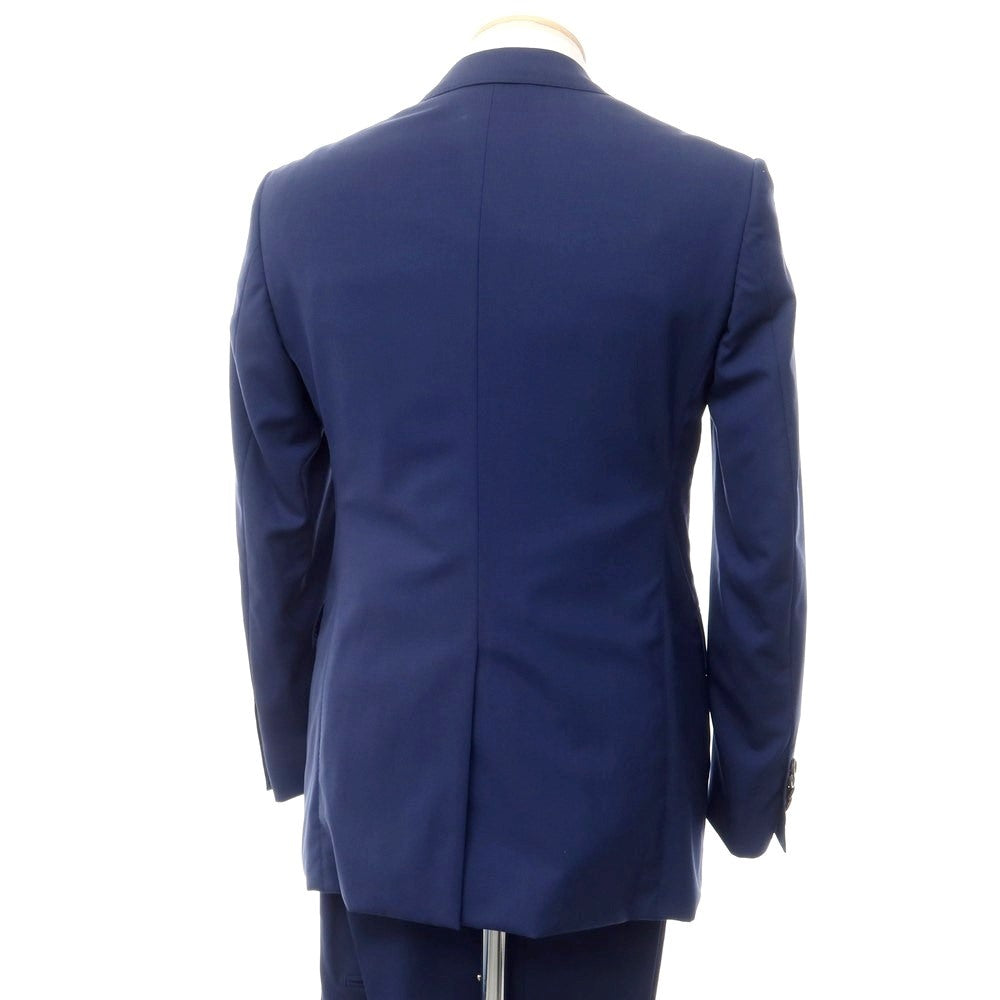 [Used] Azabu tailor wool three-piece two-button suit, navy blue [Size: jacket 44/gilet 42/pants 79] [NVY] [S/S] [Condition: B] [Men&