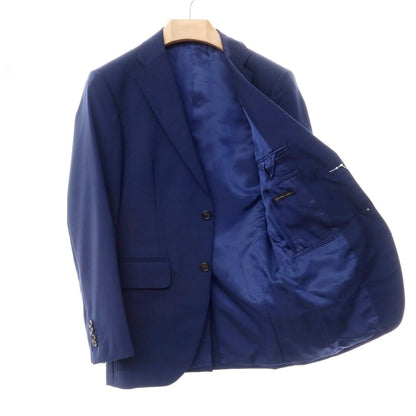 [Used] Azabu tailor wool three-piece two-button suit, navy blue [Size: jacket 44/gilet 42/pants 79] [NVY] [S/S] [Condition: B] [Men&