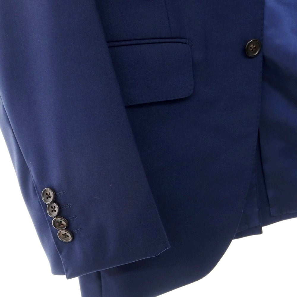 [Used] Azabu tailor wool three-piece two-button suit, navy blue [Size: jacket 44/gilet 42/pants 79] [NVY] [S/S] [Condition: B] [Men&