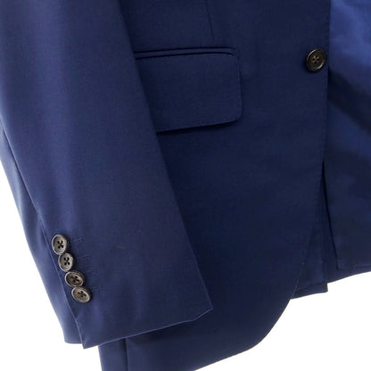 [Used] Azabu tailor wool three-piece two-button suit, navy blue [Size: jacket 44/gilet 42/pants 79] [NVY] [S/S] [Condition: B] [Men&
