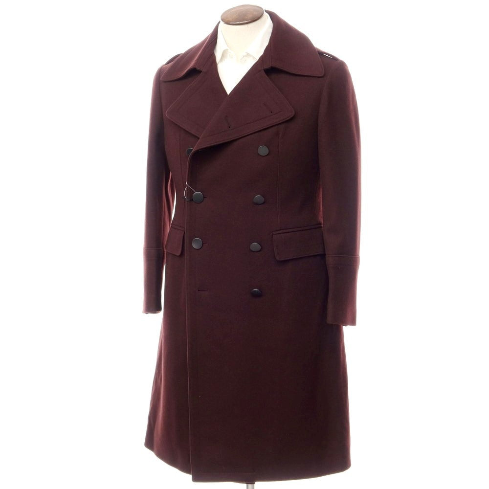 [New Outlet] Tagliatore C-AVIATOR Double Breasted Coat Bordeaux [Size 48] [RED] [A/W] [Condition Rank N-] [Men&