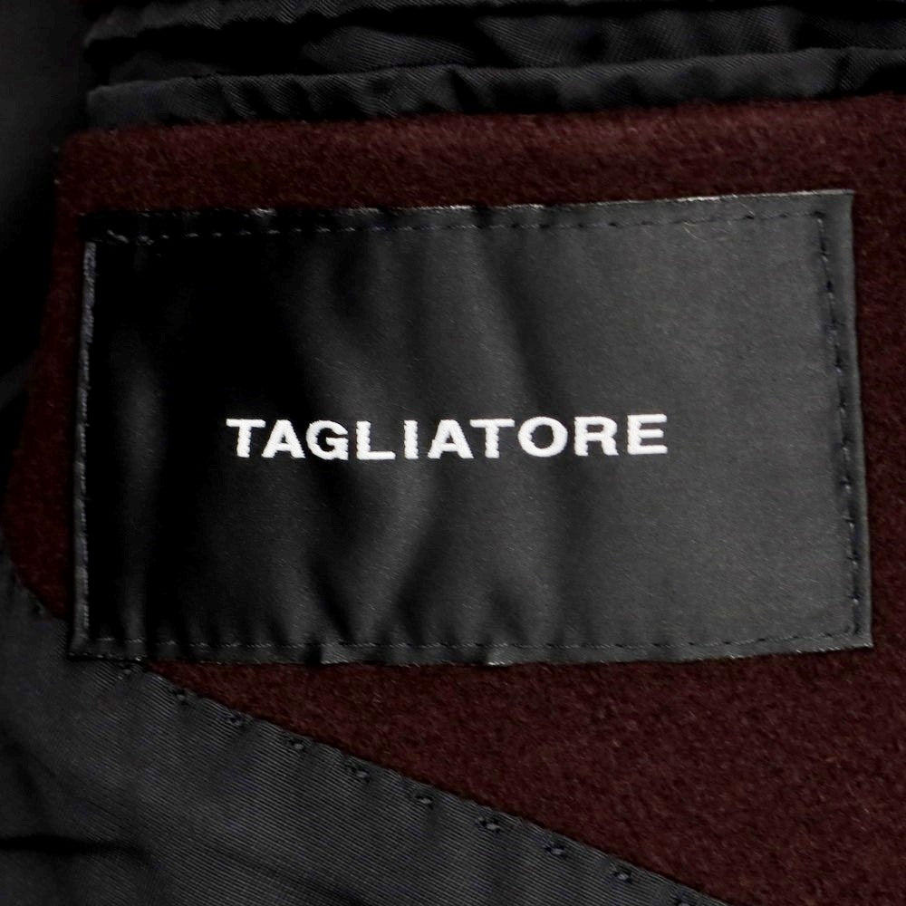 [New Outlet] Tagliatore C-AVIATOR Double Breasted Coat Bordeaux [Size 48] [RED] [A/W] [Condition Rank N-] [Men&