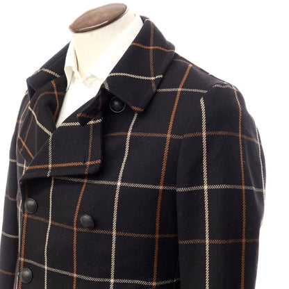 [New] TAGLIATORE CHARLIE double-breasted coat
 Black [Size 48] [BLK] [A/W] [Condition Rank N] [Men&