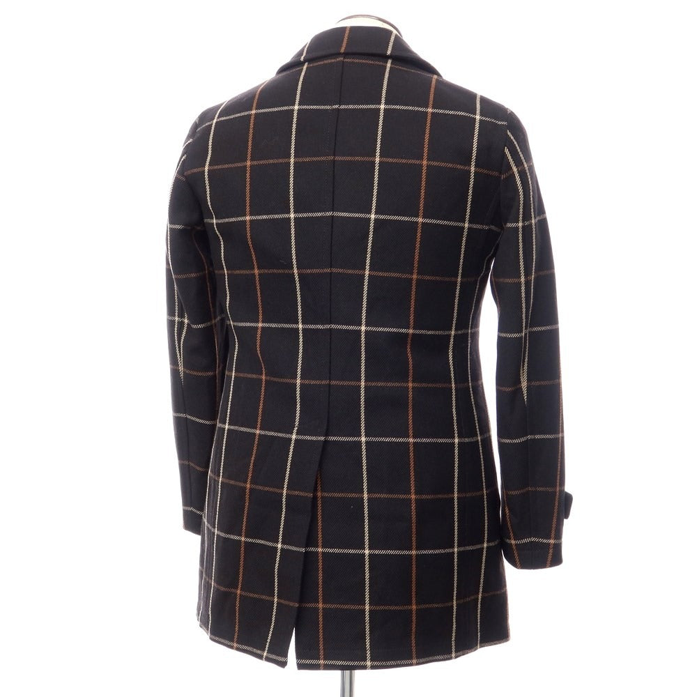 [New] TAGLIATORE CHARLIE double-breasted coat
 Black [Size 48] [BLK] [A/W] [Condition Rank N] [Men&