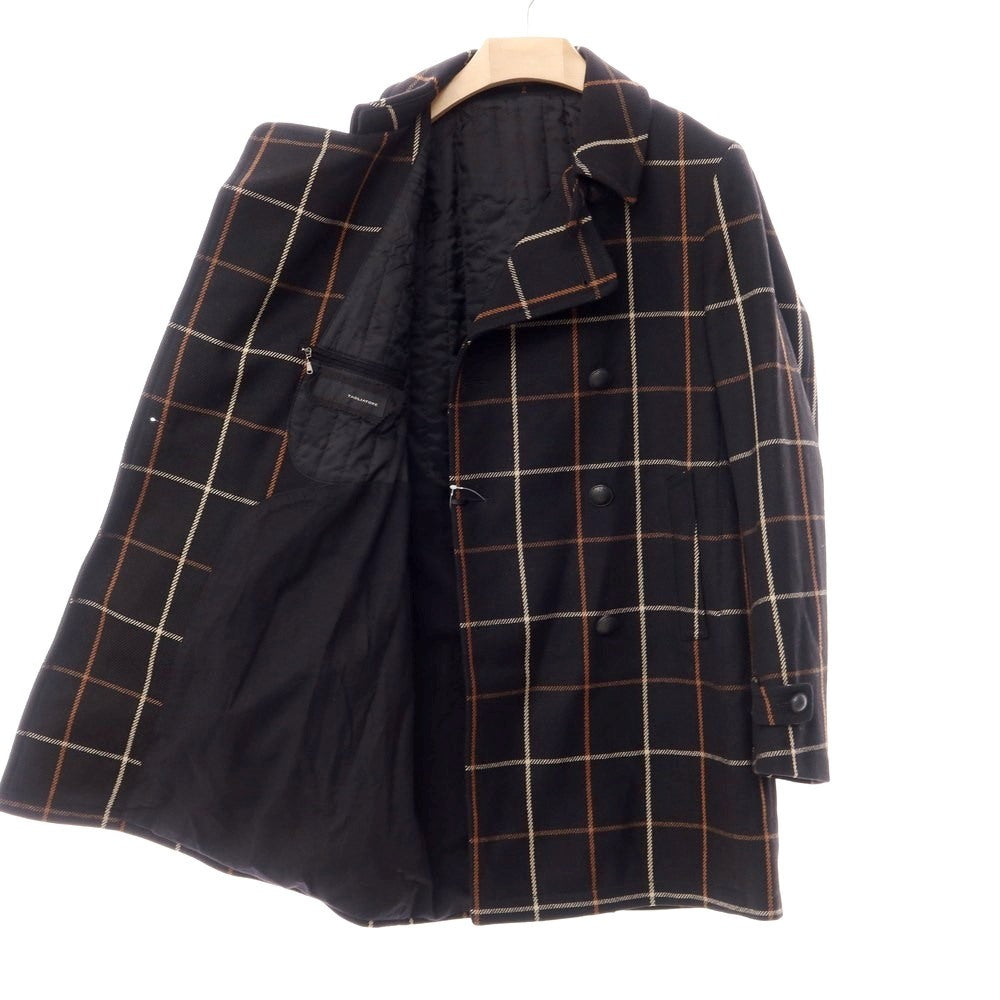 [New] TAGLIATORE CHARLIE double-breasted coat
 Black [Size 48] [BLK] [A/W] [Condition Rank N] [Men&