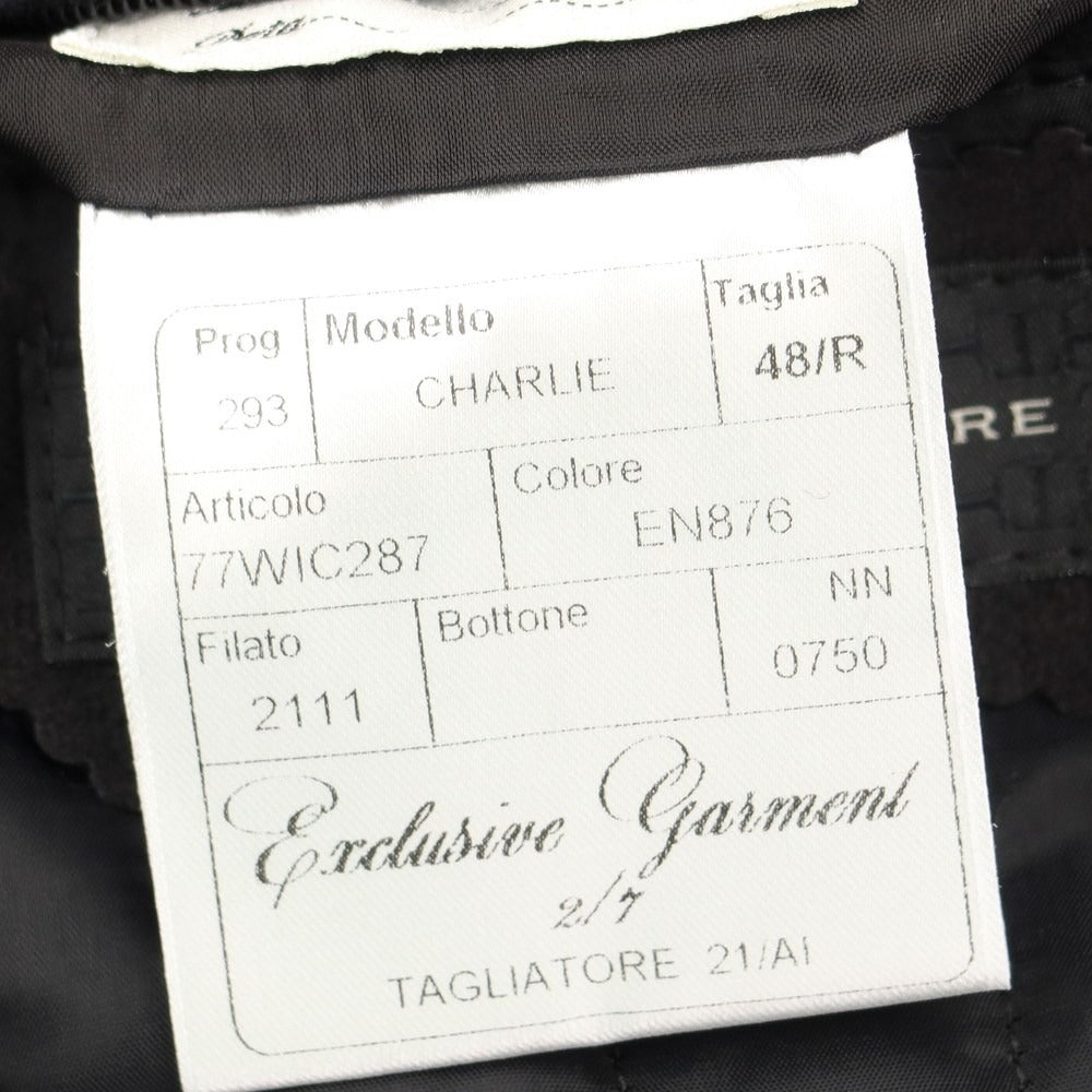 [New] TAGLIATORE CHARLIE double-breasted coat
 Black [Size 48] [BLK] [A/W] [Condition Rank N] [Men&