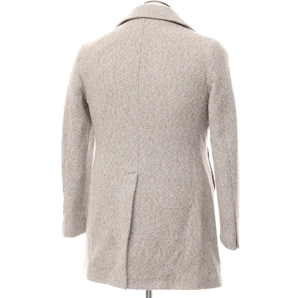 【新品】タリアトーレ TAGLIATORE C-STEPHAN ダブルブレストコート
 グレーxキャメル【サイズ48】【GRY】【A/W】【状態ランクN】【メンズ】
【769889】 APD
