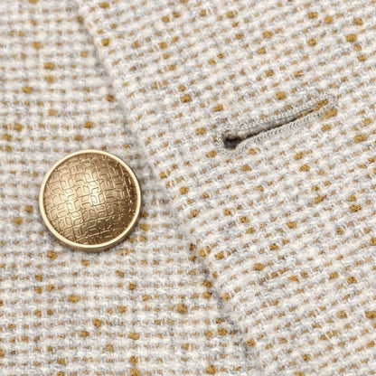 【新品】タリアトーレ TAGLIATORE C-STEPHAN ダブルブレストコート
 グレーxキャメル【サイズ48】【GRY】【A/W】【状態ランクN】【メンズ】
【769889】 APD
