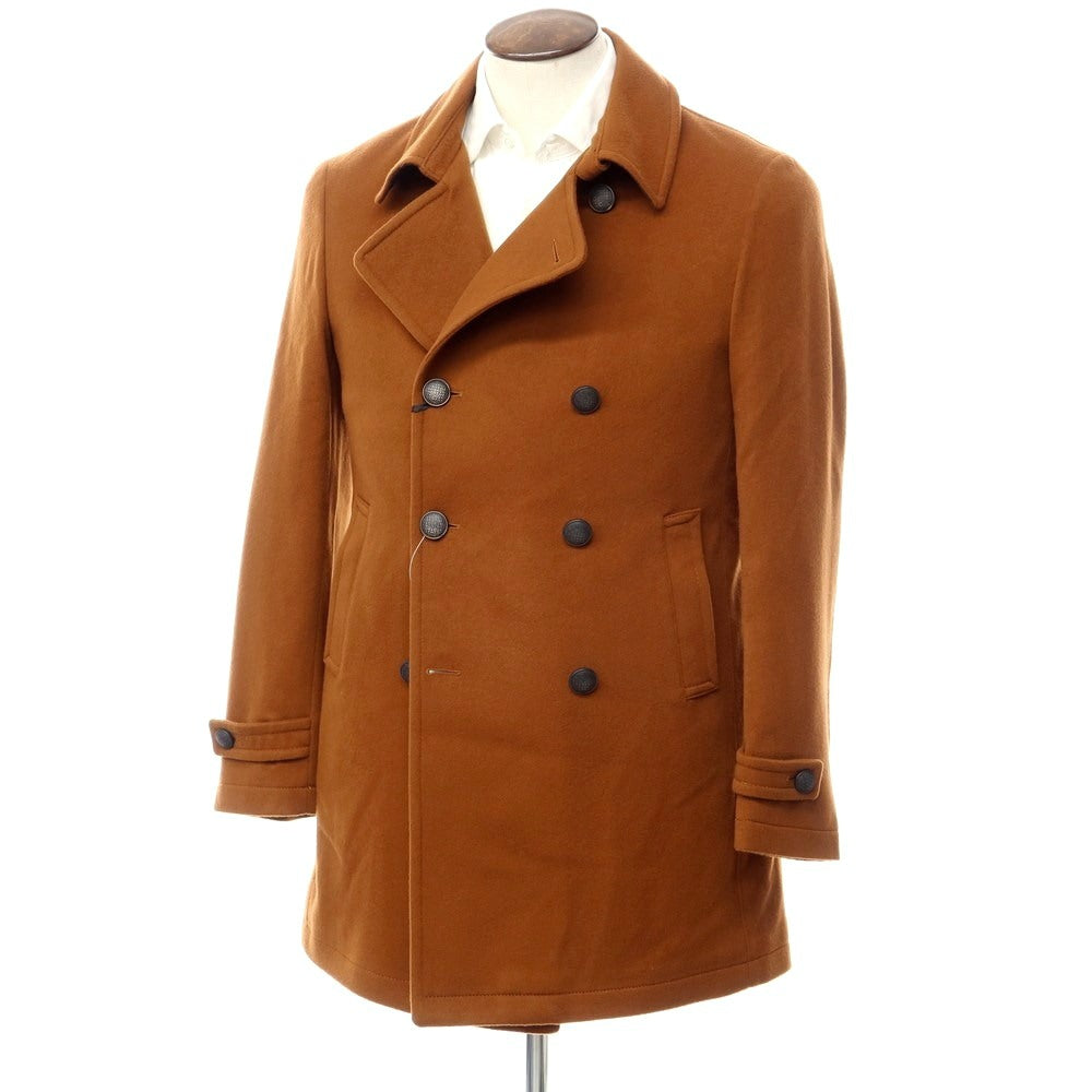 【新品】タリアトーレ TAGLIATORE CHARLIE ダブルブレストコート
 オレンジブラウン【サイズ48】【BRW】【A/W】【状態ランクN】【メンズ】
【769889】 APD